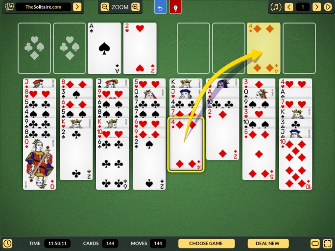 How To Play Freecell Solitaire 4